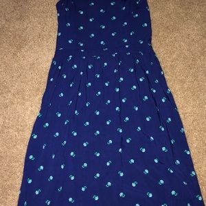 Old Navy Flower Navy Dress